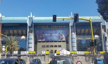 Palermo si tinge d'azzurro. Arriva la Nazionale 