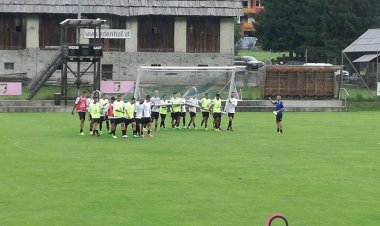 Primo allenamento stagionale del Palermo