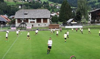 Le immagini della seduta pomeridiana del Palermo a Bad