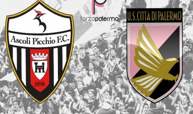 Ascoli e Palermo si accontentano del pari. Finisce 0-0