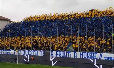 A colloquio con la curva: il Frosinone a rischio sanzioni