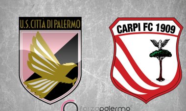 Il Palermo cala il poker. Trionfo sul Carpi per 4-0
