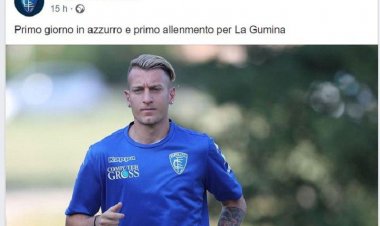 FOTO- Il primo allenamento di La Gumina con l'Empoli