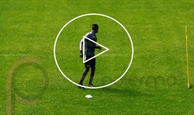 Sappada, il palleggio di Eddy Gnahoré