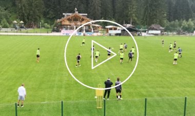 VIDEO - Embalo segna su rigore, la partitella conclusiva