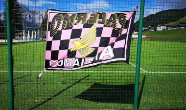 I tifosi rosanero a Sappada, le immagini