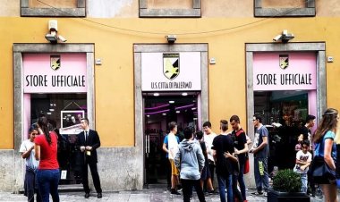 FOTO/ Salvi e Falletti allo Store Ufficiale di via Maqueda