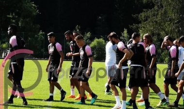 Seduta mattutina, lavoro tattico per i rosa