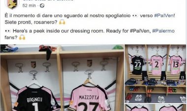 FOTO/ Palermo-Venezia: le immagini dallo spogliatoio