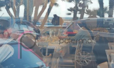 Foto/ Platt e Richardson a pranzo con Zamparini