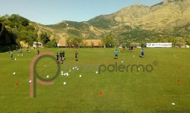 Foto/Palermo, la seduta di allenamento mattutina