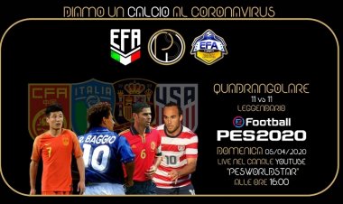 eSports - Un calcio al Coronavirus LIVE
