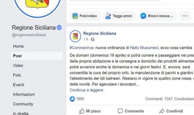 Coronavirus, Musumeci firma l'ordinanza. Cosa cambia