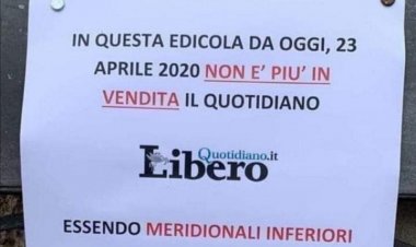 Sud Italia: molte edicole si rifiutano di vendere Libero