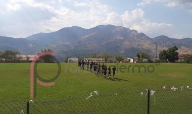 FOTO - Il campo di Petralia si fa bello per il Palermo