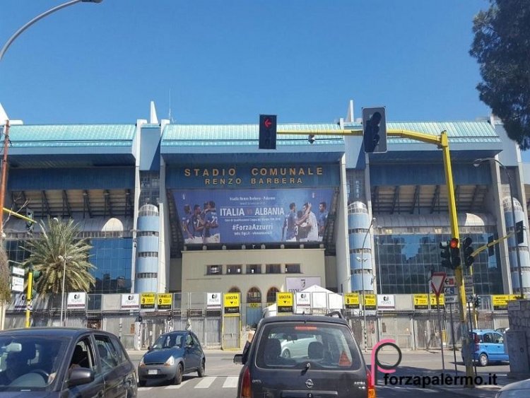 Palermo si tinge d'azzurro. Arriva la Nazionale 
