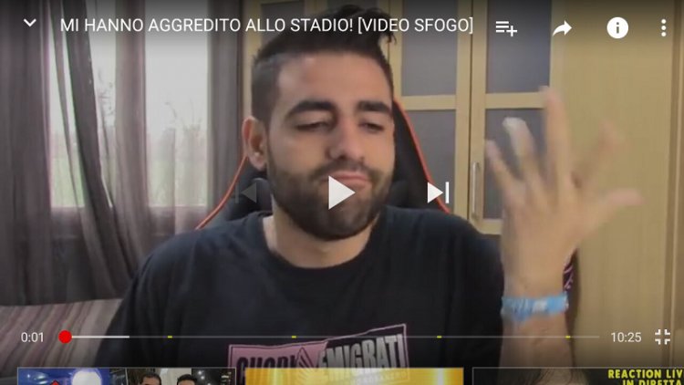 Lo youtuber Kun Dispa aggredito ad Empoli: lo sfogo in un video