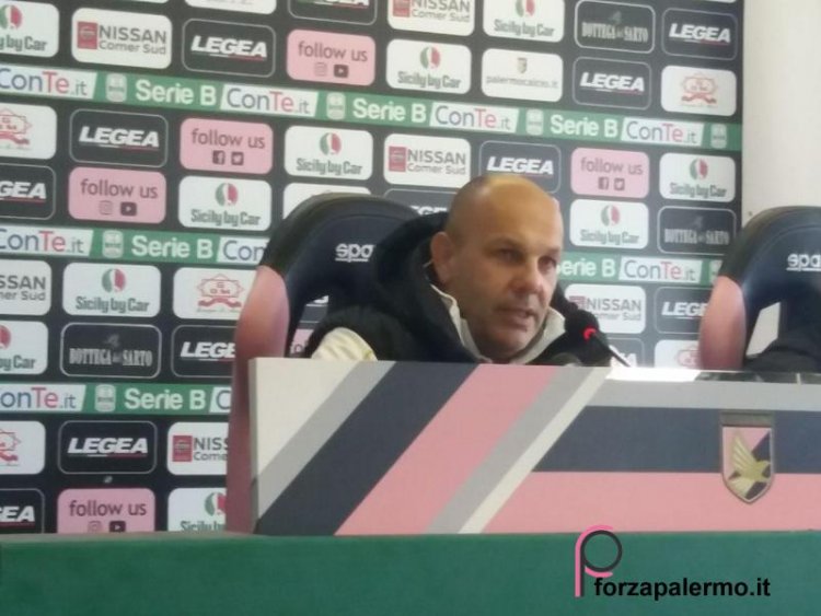 Oggi Bruno Tedino in conferenza stampa
