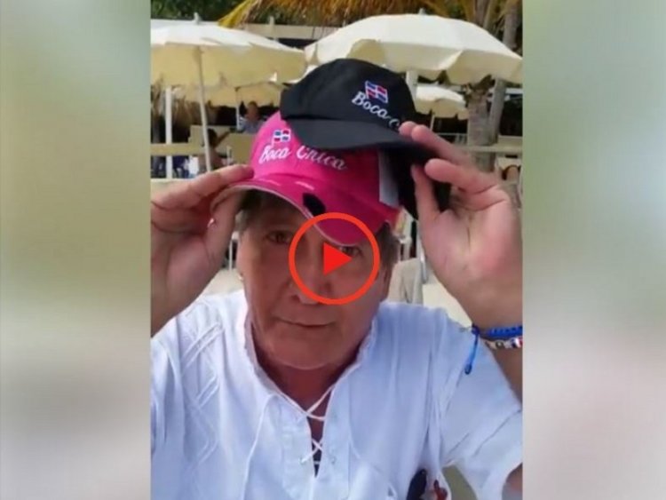 Tony Sperandeo e... la spiaggia rosanero di Santo Domingo