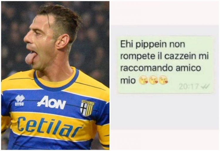 «Grande stempia! Sei troppo forte». De Col-Calaiò, ancora un sms