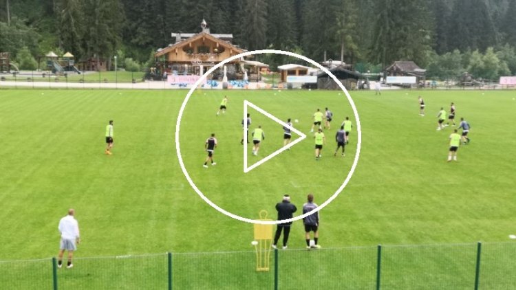 VIDEO - Carpi-Palermo, riscaldamento dei rosa