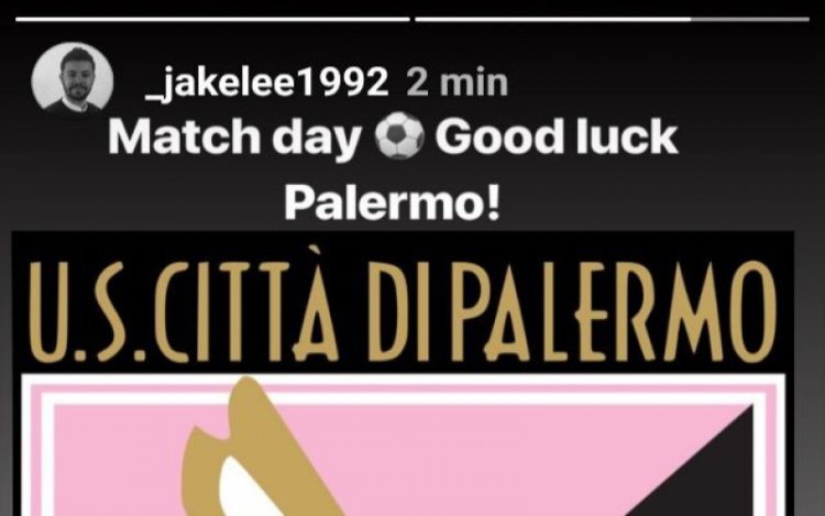 FOTO/ Jake Lee: «Buona fortuna Palermo!»