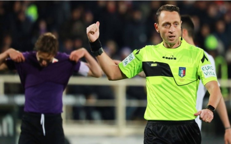 Fiorentina-Inter, sospeso l'arbitro di Palermo Abisso 