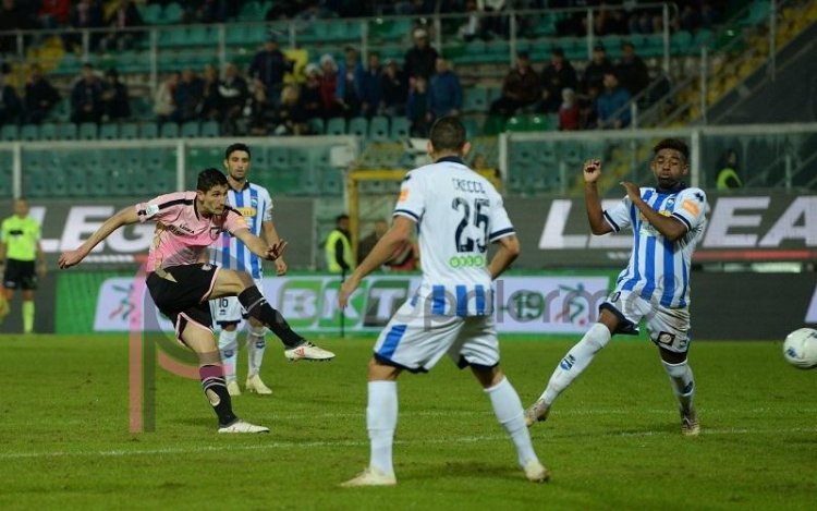 Pescara-Palermo, gli highlights del match