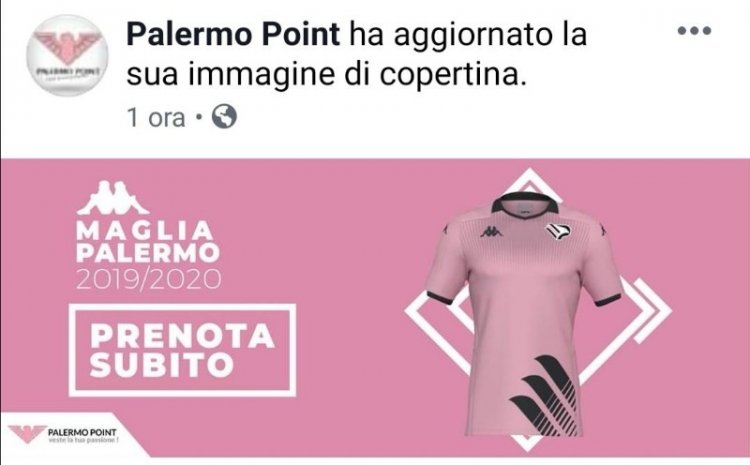 Il Palermo si tinge di rosa, da dicembre maglia in vendita