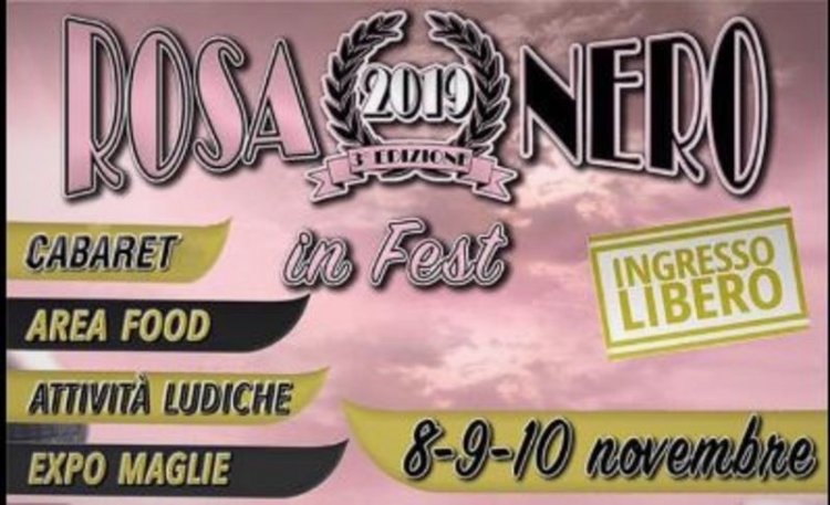 Palermo, al via oggi la terza edizione del «Rosanero in Fest»