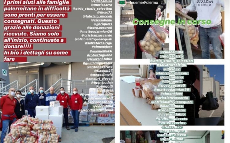 «Insieme per Palermo», 530 buoni spesa da 100 euro alle famiglie