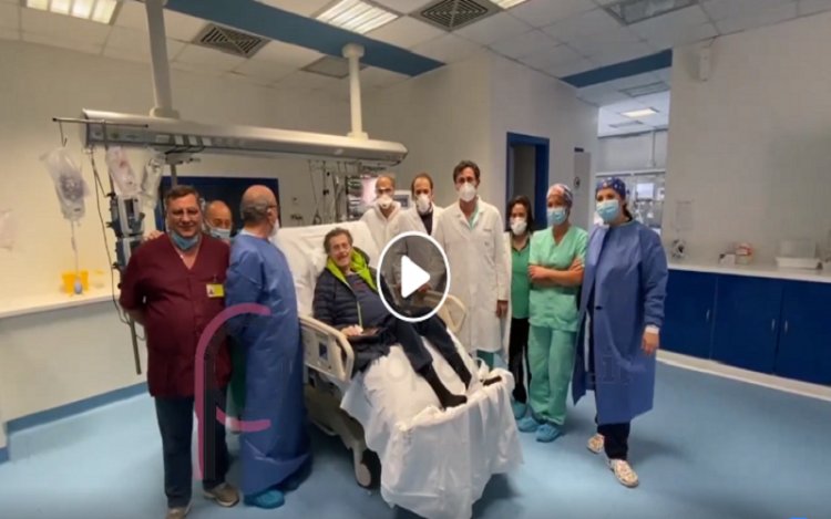 «Grazie Sicilia». Il paziente bergamasco ringrazia/Video