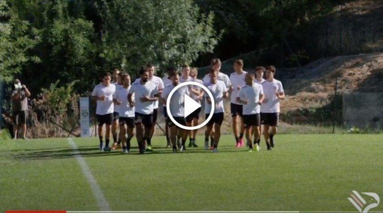 VIDEO/Petralia: Palermo, primo allenamento