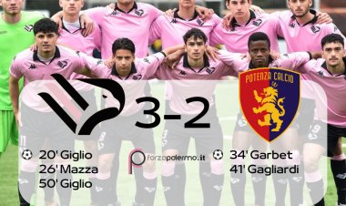 Palermo Primavera, sei magico! Potenza battuto e primo posto