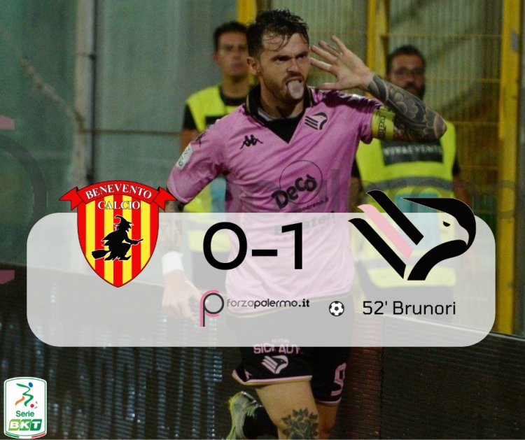 Benvento - Palermo 0-1 | Decide Brunori! La cronaca del match