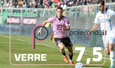 Palermo - Frosinone, le pagelle. Verre da cineteca, Valente imprendibile