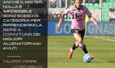 Verre: "Voglio vedere il Palermo al più presto promosso"