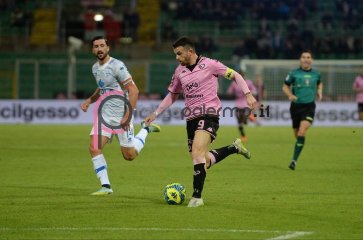 Palermo, contro il Modena la prima volta senza Brunori