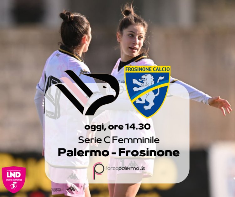 Palermo femminile, sfida al Frosinone per le rosanero