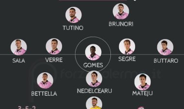Palermo-Brescia: le probabili. Occasione Bettella, torna Brunori
