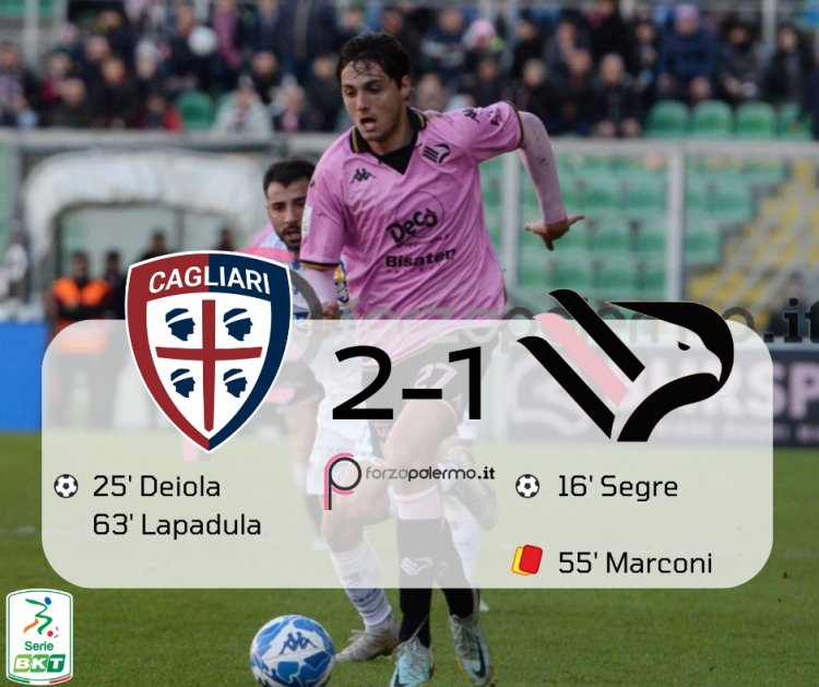 Finale: il Palermo cade a Cagliari