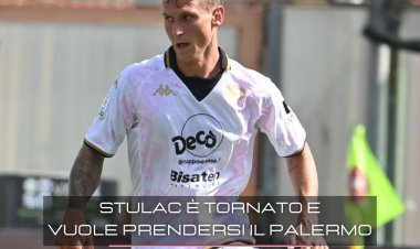 Stulac è tornato ed è pronto a riprendersi il Palermo