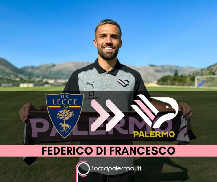Ufficiale, Di Francesco è un nuovo calciatore rosanero