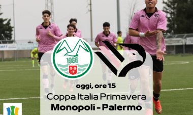Palermo Primavera, oggi il primo impegno ufficiale in Coppa a Monopoli