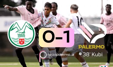 Palermo Primavera, si torna alla vittoria. 0-1 al Monopoli