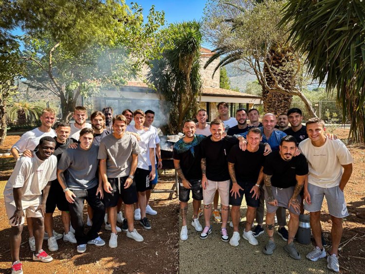 Palermo, report odierno: allenamento...più grigliata