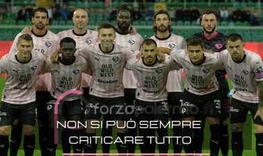Non si può sempre criticare tutto. Il Palermo e Corini meritano anche l'affetto dei tifosi