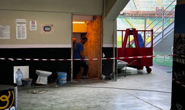 Renzo Barbera, in corso i lavori di manutenzione. I dettagli