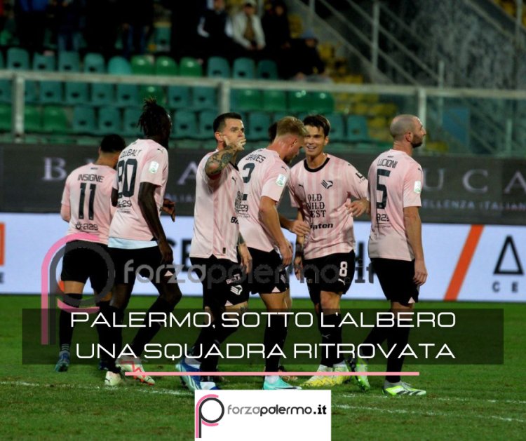 Palermo, sotto l'albero una squadra ritrovata