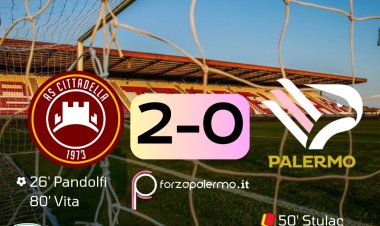 CITTADELLA - PALERMO 2-0: Inizio di 2024 raccapricciante del Palermo